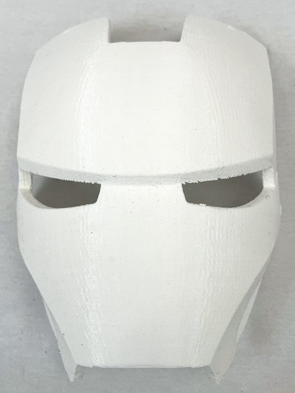 Handmade Unfinished 3D Printed Iron Man Face Plate